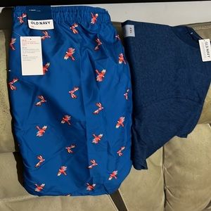 Old Navy Bathing Suit & T-Shirt Bundle. NWT, Brand new never worn